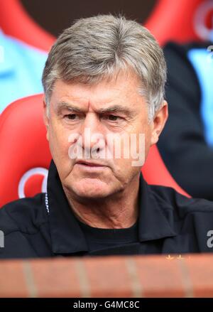 Fußball - Barclays Premier League - Manchester United / Manchester City - Old Trafford. Brian Kidd, Assistant Manager von Manchester City Stockfoto