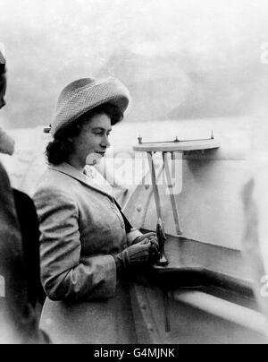 Transport - "Queen Elizabeth" Studien - Firth of Clyde, Schottland Stockfoto