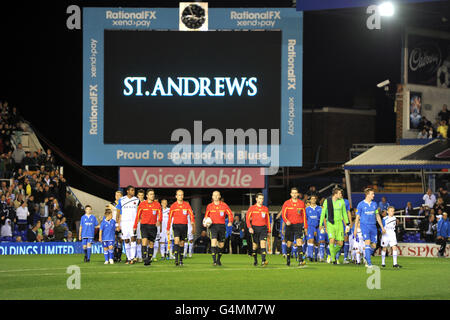 Fußball - UEFA Europa League - Gruppe H - Birmingham City V Club Brügge - St. Andrews Stockfoto