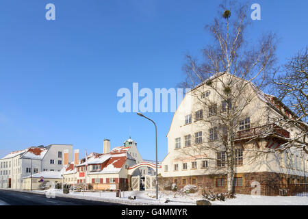 Deutsche Werkstätten Hellerau: alte Fabrik, Deutschland, Sachsen, Sachsen, Dresden Stockfoto