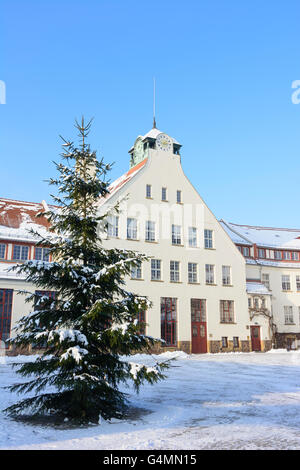 Deutsche Werkstätten Hellerau: alte Fabrik, Deutschland, Sachsen, Sachsen, Dresden Stockfoto