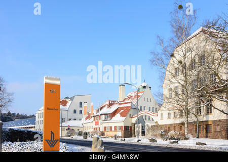 Deutsche Werkstätten Hellerau: alte Fabrik, Deutschland, Sachsen, Sachsen, Dresden Stockfoto