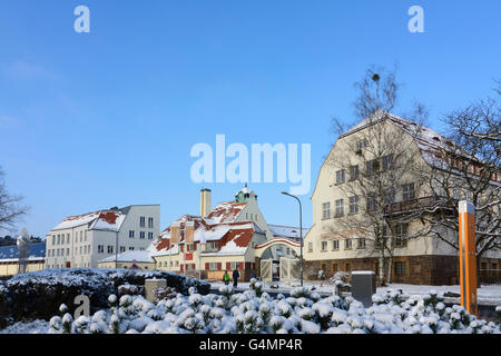 Deutsche Werkstätten Hellerau: alte Fabrik, Deutschland, Sachsen, Sachsen, Dresden Stockfoto