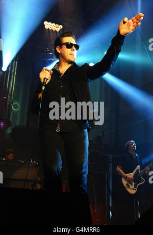 Kasabian live - Belfast Stockfoto