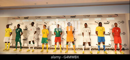 Fußball - PUMA Fußball Kit-Unveilling - Design Museum Stockfoto