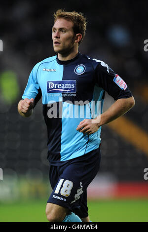 Fußball - npower Football League One - Notts County / Wycombe Wanderers - Meadow Lane. Stuart Lewis, Wycombe Wanderers Stockfoto