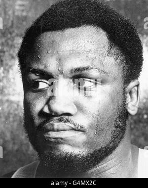 Joe Frazier, amerikanischer Ex-Weltmeister im Schwergewicht Stockfoto