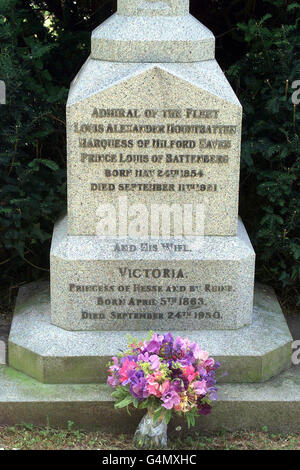 Herzog/Großeltern/Gräber Stockfoto