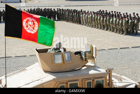 Truppen in Afghanistan Stockfoto