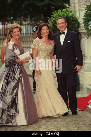 Gala Ball/griechische königliche Hochzeit Stockfoto