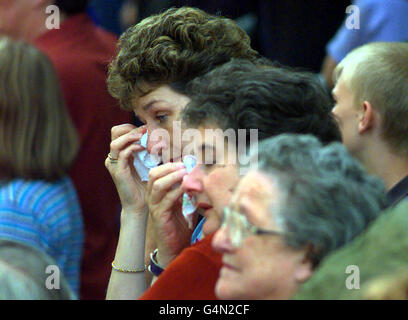 Beerdigung / Familie 3 Stockfoto