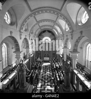 Royalty - Press Association Hundertjahrfeier - St. Bride Kirche, Fleet Street, London Stockfoto