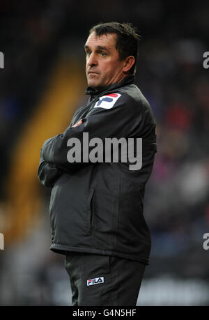 Fußball - npower Football League One - Notts County / Wycombe Wanderers - Meadow Lane. Martin Allen, Manager von Notts County Stockfoto