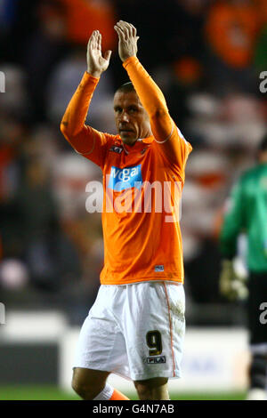 Fußball - Npower Football League Championship - Blackpool V Millwall - Bloomfield Road Stockfoto