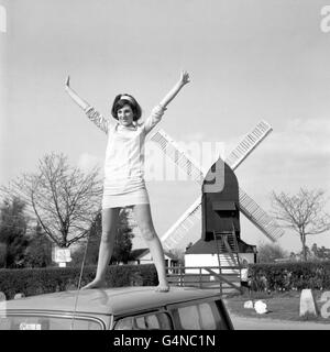 Gebäude und Wahrzeichen - Windmühlen - Bletchingley Stockfoto