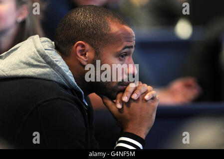 Tennis - Barclays ATP World Tennis Tour Finals - Tag eins - die O2-Arena Stockfoto