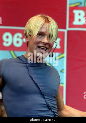 Adam Rickitt/Cash für Kinder Stockfoto