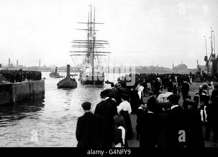 Mensch und Gesellschaft - Polarforschung - Scotts Expedition in die Antarktis Stockfoto