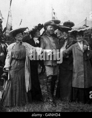 An diesem Tag - Buffalo Bill Cody geboren Stockfoto