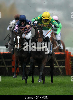 Pferderennen Sie-Leicester Racecourse Stockfoto