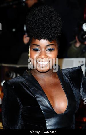 Misha B kommt zur UK-Premiere der Twilight Saga: Breaking Dawn Teil 1, im Westfield Stratford City, Stratford, London. Stockfoto