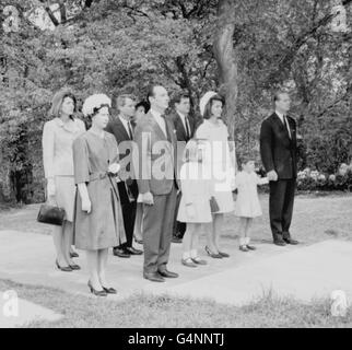 Politik - John F Kennedy britische Memorial - Runnymede Stockfoto