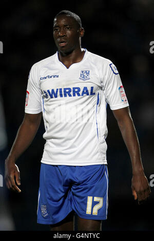 Fußball - Johnstone's Paint Trophy - Northern Sektion - Chesterfield gegen Tranmere Rovers - b2net Stadium. Lucas Akins, Tranmere Rovers Stockfoto