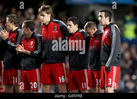 Fußball - Carling Cup - Finale Viertel - Chelsea gegen Liverpool - Stamford Bridge Stockfoto