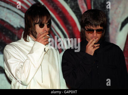Oase/Noel und Liam Stockfoto