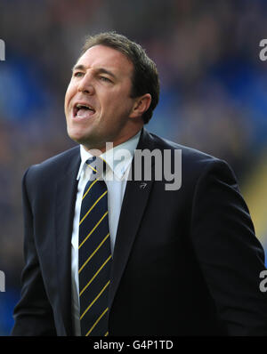 Fußball - npower Football League Championship - Cardiff City / Birmingham City - Cardiff City Stadium. Malky Mackay, Manager von Cardiff City Stockfoto