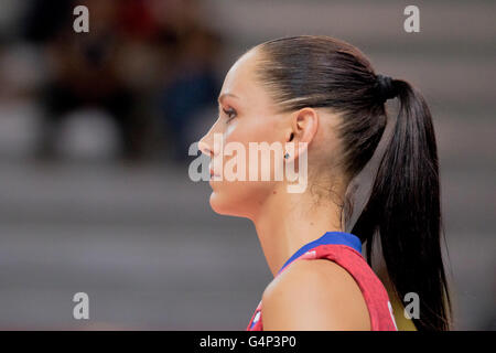 Bari, Italien. 18. Juni 2016. Nataliya Goncharova aus Russland während der FIVB World Grand Prix 2016 Pool F1 Gruppe 1 Frauen-match zwischen Thailand und Russland in PalaFlorio Sporthalle. Nicola Mastronardi/Alamy Live-Nachrichten Stockfoto