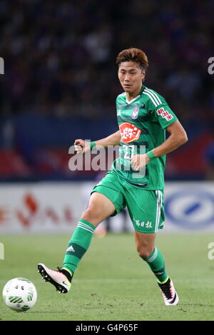 Ajinomoto Stadion, Tokio, Japan. 18. Juni 2016. Ken Matsubara (Albirex), 18. Juni 2016 - Fußball: 2016 J1 Liga 1. Etappe Match zwischen F.C. Tokyo 1-1 Albirex Niigata Ajinomoto Stadion, Tokio, Japan. © AFLO SPORT/Alamy Live-Nachrichten Stockfoto