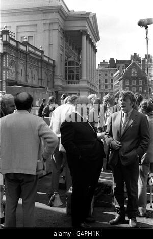 Hitchcock/Covent Garden Stockfoto