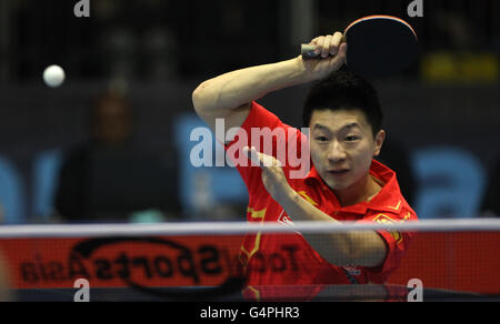 Olympische Spiele - Tischtennis - London 2012-Test-Event - ITTF Pro Tour Grand Finals - Tag vier - Excel Arena Stockfoto