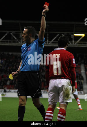 Fußball - Npower Football League Championship - Nottingham Forest gegen Leeds United – City Ground Stockfoto