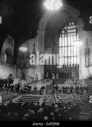 Politik - 46th interparlamentarische Konferenz - Westminster Hall, London Stockfoto