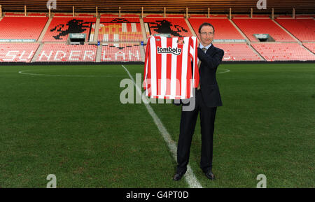 Fußball - Sunderland Pressekonferenz - Martin O'Neill Enthüllung - Stadion des Lichts Stockfoto