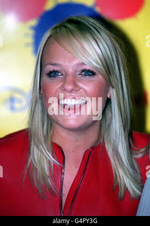 Spice Girl Emma Bunton, Moderatorin des Wish to Help the Planet Awards während der Disney Channel Kids Awards in der London Arena. Stockfoto