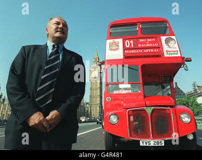 Politik-Bus/Galloway 2 Stockfoto