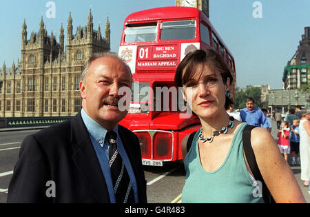 Politik-Bus/Galloway Stockfoto