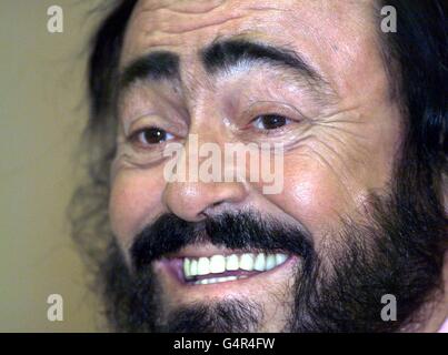 ULSTER / Pavarotti Stockfoto