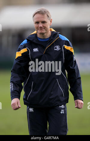 Rugby Union - Heineken Cup - Pool 3 - Bath Rugby / Leinster - Erholungsgebiet. Joe Schmidt, Leinster Rugby Head Coach Stockfoto