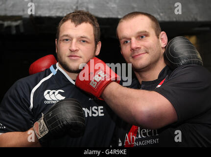 Rugby-Union - 1872 Cup Photocall - Murrayfield Stockfoto