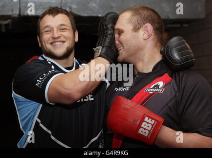 Rugby-Union - 1872 Cup Photocall - Murrayfield Stockfoto