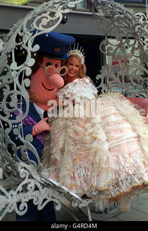 Bote/Panto/Postman Pat Stockfoto