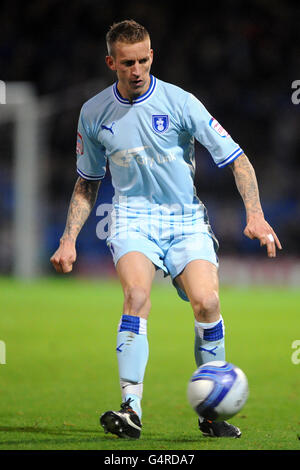 Fußball - npower Football League Championship - Portsmouth gegen Coventry City - Fratton Park. Carl Baker, Coventry City Stockfoto