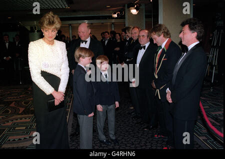 Prinzessin von Wales Premiere Haken Stockfoto