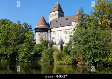 Burg Heidenreichstein-Schloss in Heidenreichstein, Region Waldviertel, Wald-Viertel, Niederösterreich, Österreich Stockfoto