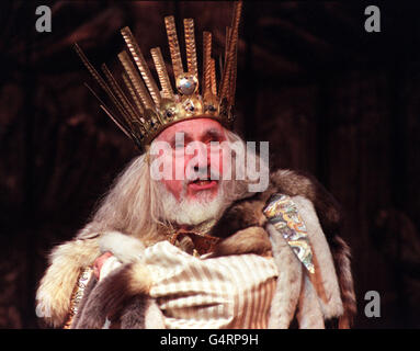 Nigel Hawthorne/König Lear Stockfoto