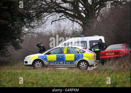 Menschliche Überreste gefunden auf Sandringham Anwesen Stockfoto